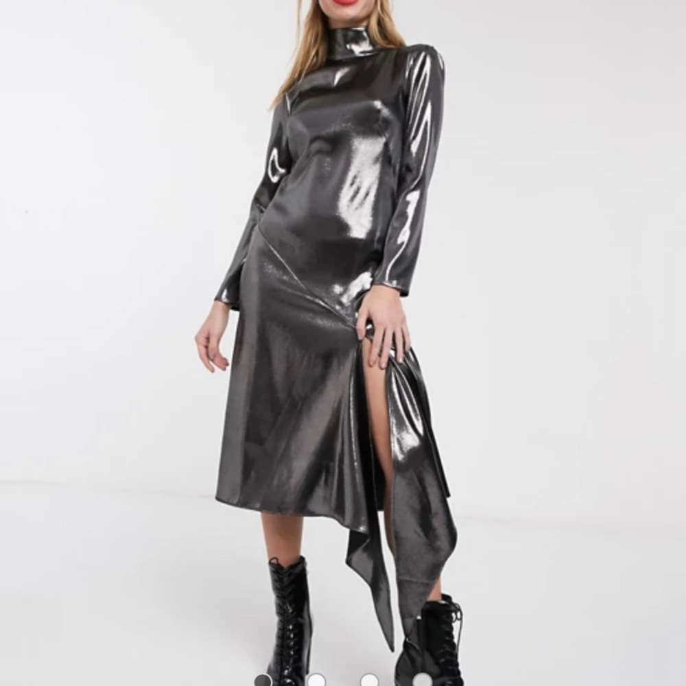 Metallic dress